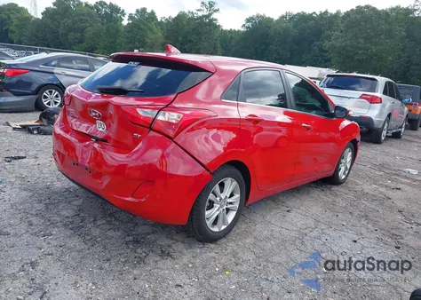 2013 Hyundai Elantra Gt z USA, uszkodzony, nr VIN KMHD35LE2DU024453